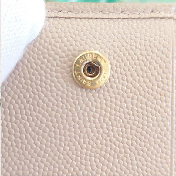 Yves Saint Laurent Pink Quilted Wallet - Picture 8 of 11